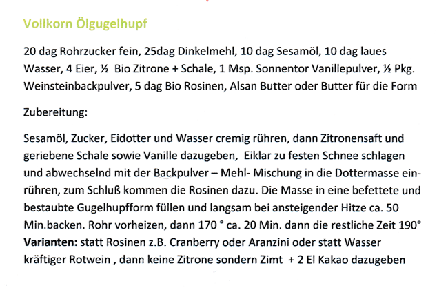 Kuchenrezepte